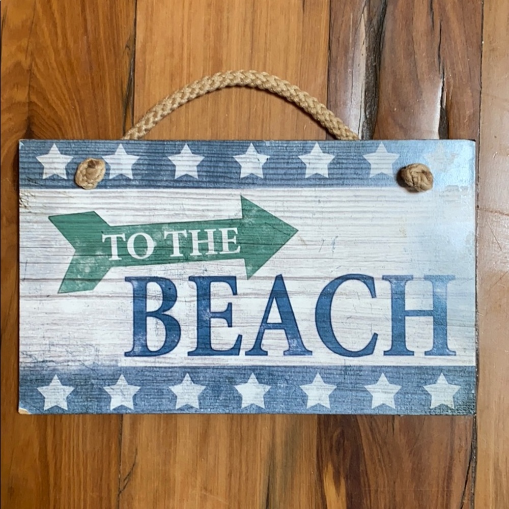 Beach Sign